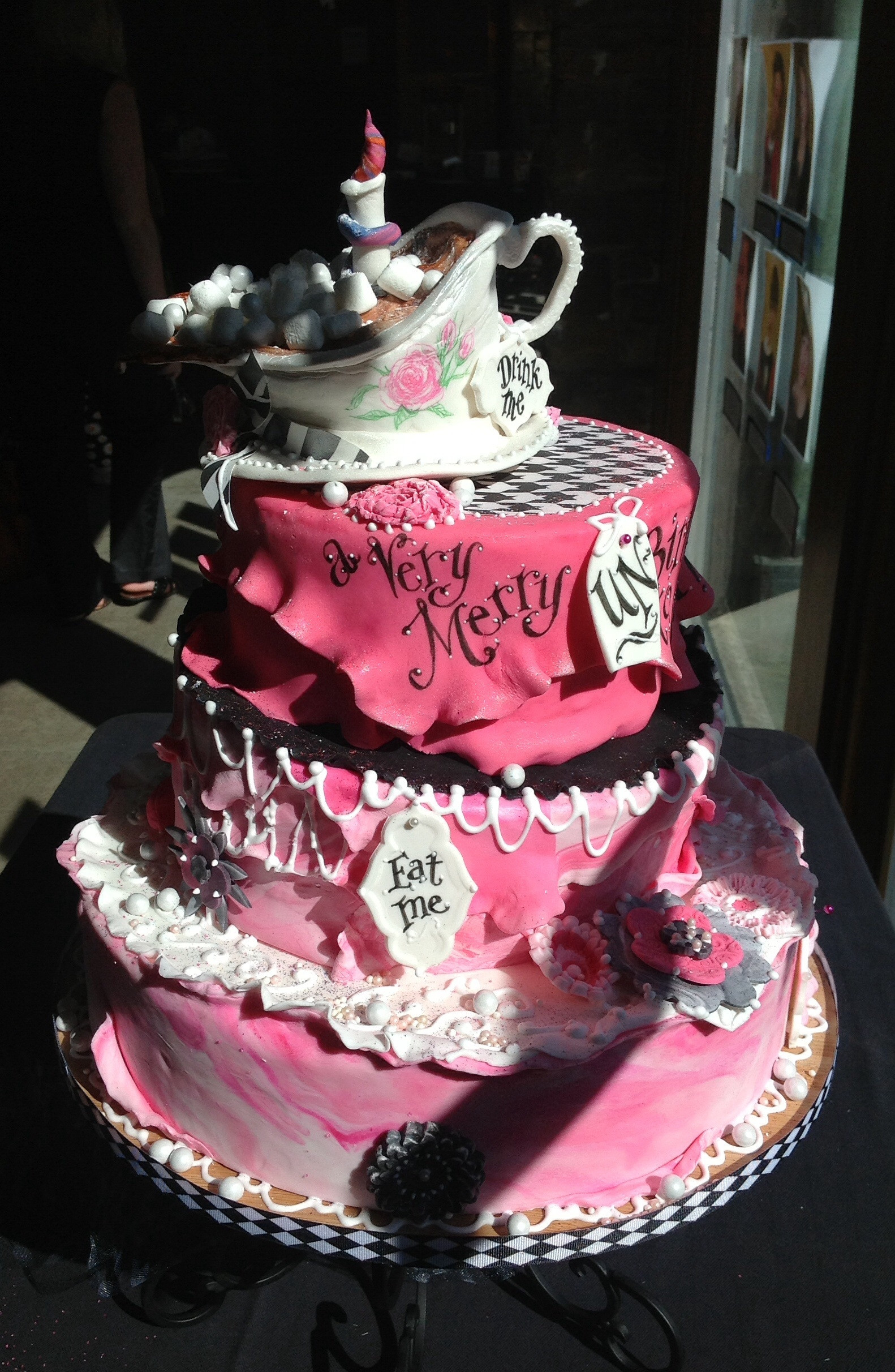 Alice In Wonderland Birthday Cake
 Alice In Wonderland Un Birthday Cake CakeCentral
