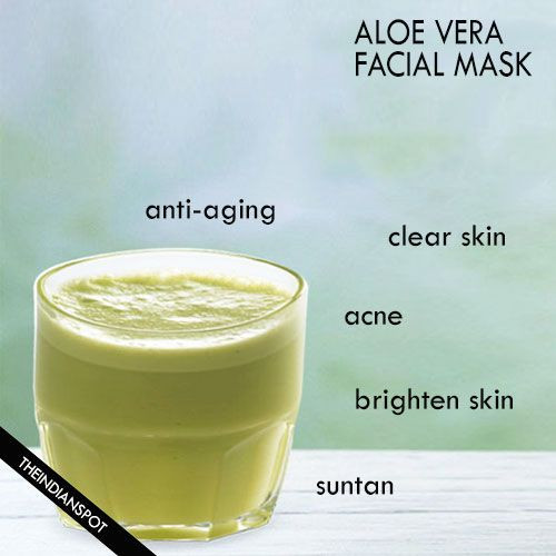 Aloe Vera Face Mask DIY
 Aloe Vera sleeping mask for radiant and glowing skin