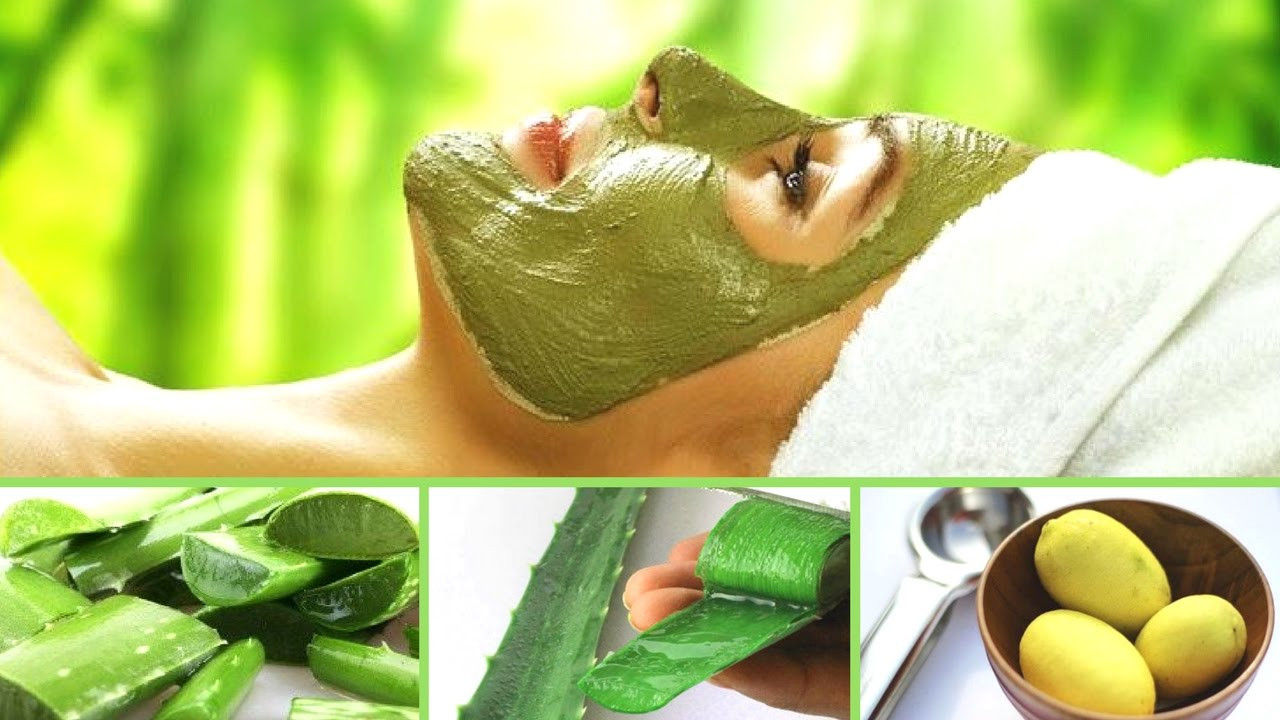 Aloe Vera Face Mask DIY
 DIY Aloe Vera Face Mask For Skin And Hair 🌱🌿