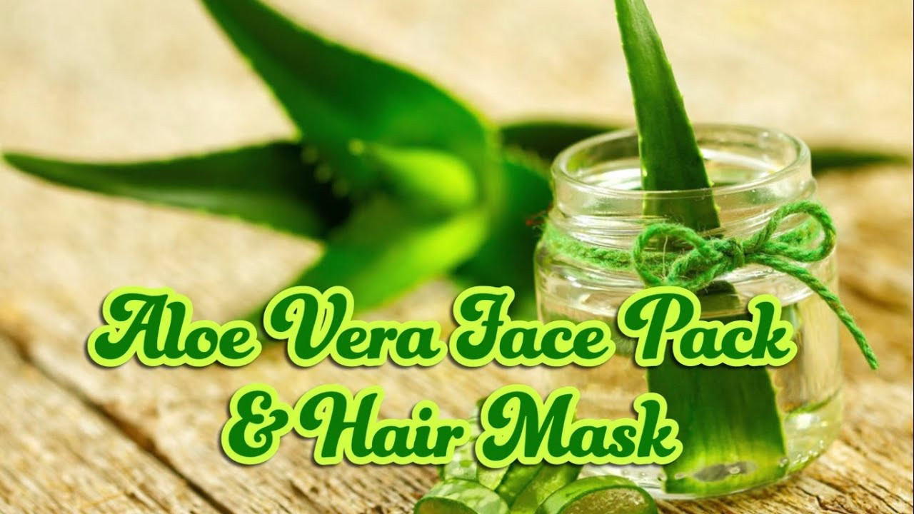 Aloe Vera Face Mask DIY
 DIY Aloe Vera Face Pack & Hair Mask