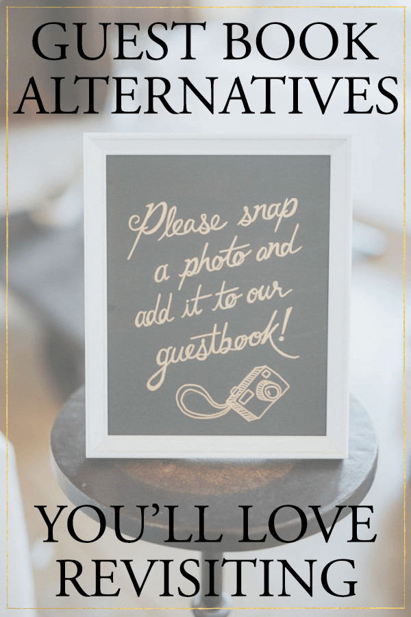 Alternatives To Wedding Guest Books
 5 Creative Wedding Guest Book Alternatives You ll Love
