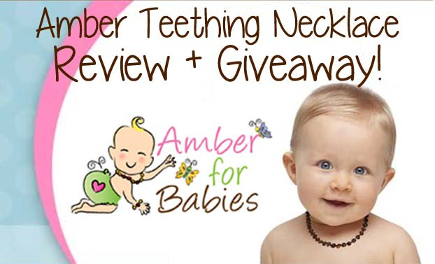 Amber Teething Necklace Review
 Amber For Babies Teething Necklace Review Giveaway