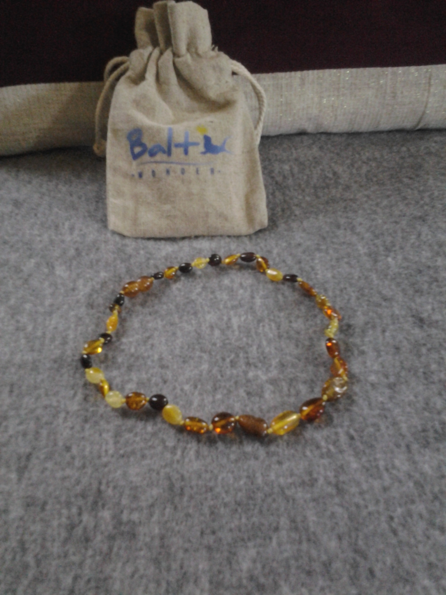 Amber Teething Necklace Review
 Multi Colored Baltic Amber Teething Necklace Review