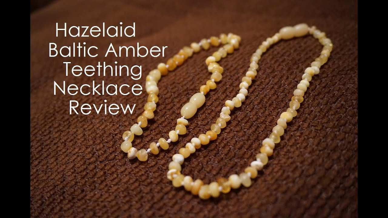 Amber Teething Necklace Review
 Hazelaid Baltic Amber Teething Necklace Review