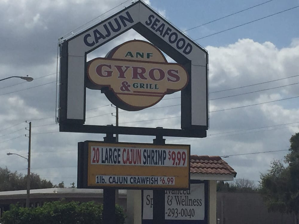 Anf Gyros Winter Haven Fl
 Hey sign on east side Yelp