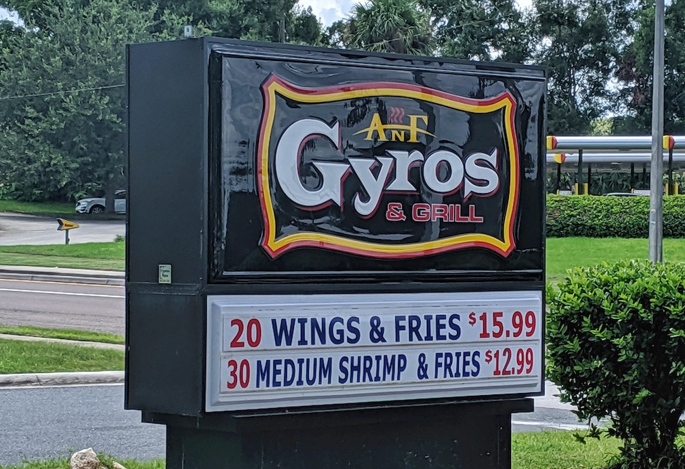 Anf Gyros Winter Haven Fl
 ANF Gyros and Grill hoping Ocala will make for fourth