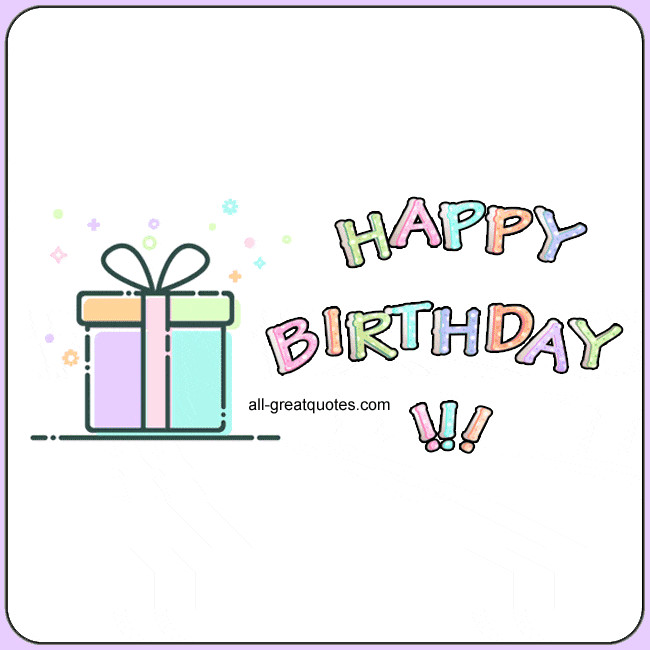 Animated Birthday Cards For Facebook
 Happy Birthday