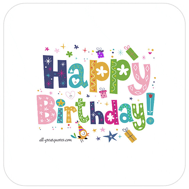 Animated Birthday Cards For Facebook
 Happy Birthday To You Animated