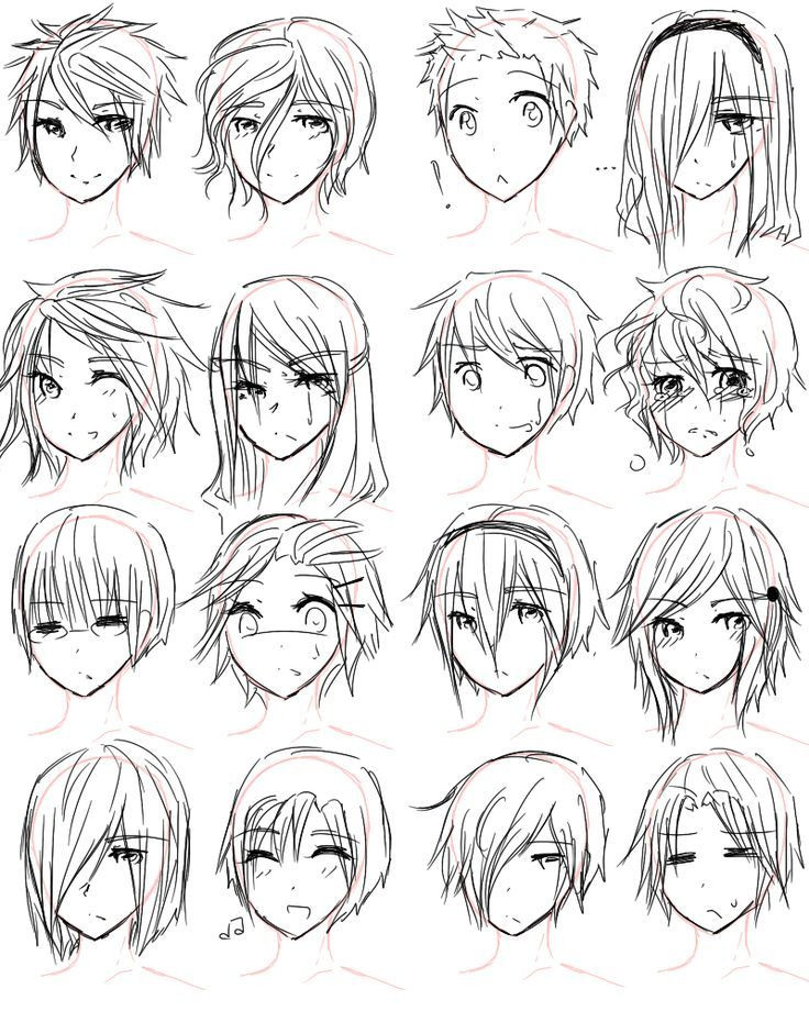 Anime Girl Hairstyles
 How to Draw Anime Hairstyles for Girls