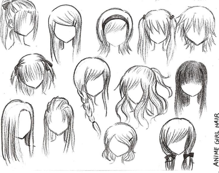 Anime Girl Hairstyles
 anime girl hairstyles How to draw