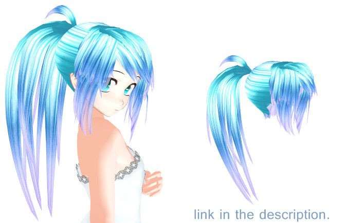 Anime Girl Ponytail Hairstyles
 Her ponytail make look innocent but she can harden her