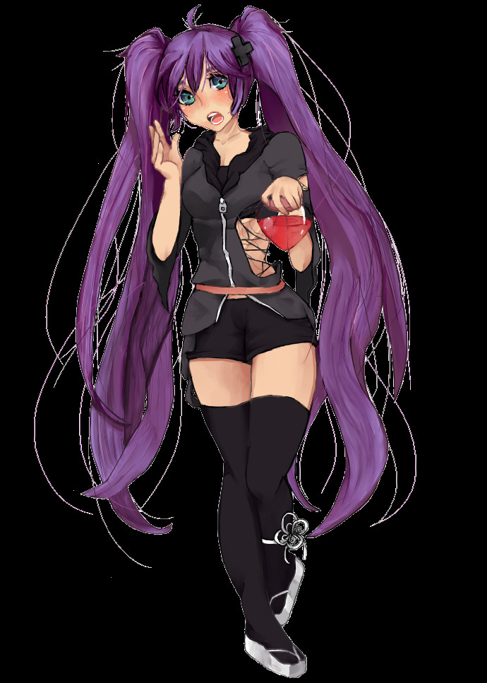 Anime Pigtails Hairstyles
 Purple pigtails by PistachioPanda on DeviantArt