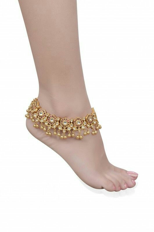 Anklet For Bride
 Bridal gold anklets designs