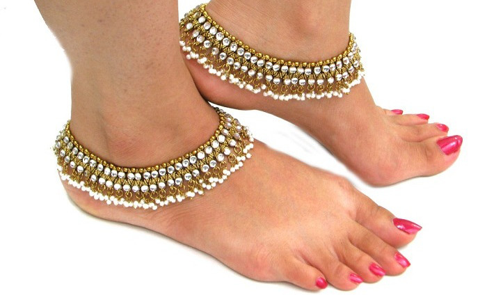 Anklet For Bride
 All About Bridal and Wedding Acessories