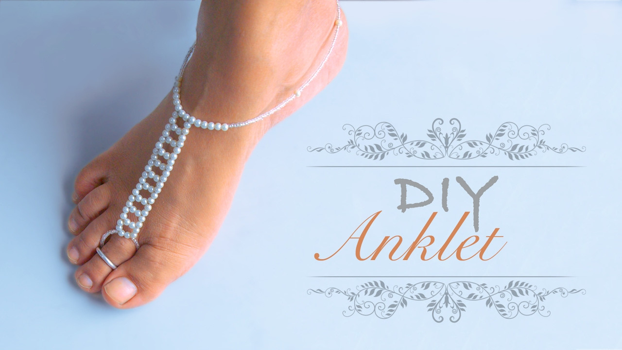 Anklet Simple
 How to make an anklet DIY anklet easy & simple
