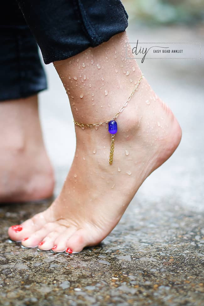 Anklet Simple
 Easy Bead DIY Anklet
