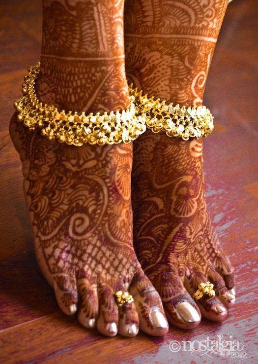 Anklet Traditional
 INDIAN BRIDAL JEWELRY Head to Toe All about Wedding