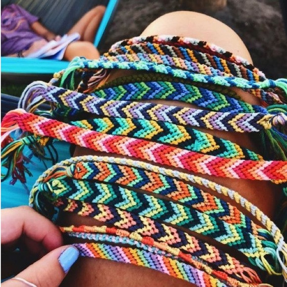 Anklet Vsco
 Jewelry Friendship Beaded Tumblr Bracelets