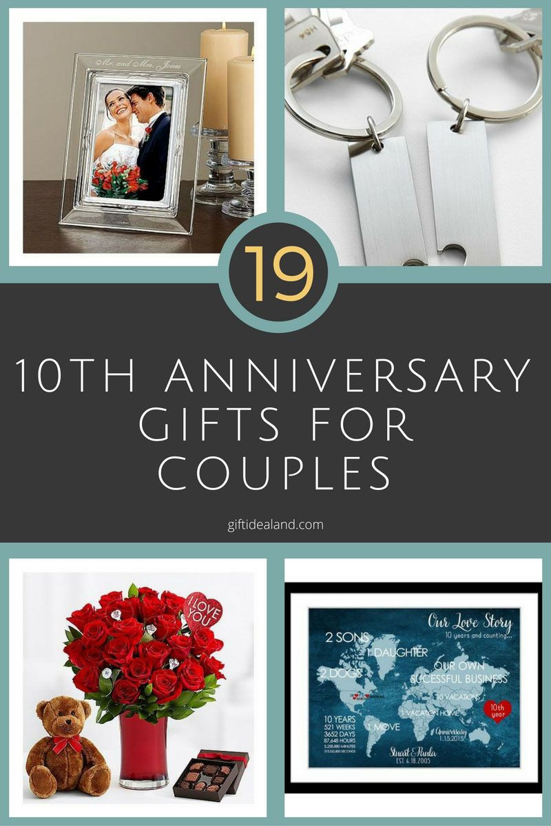 Anniversary Gift Ideas For Couple
 26 Great 10th Wedding Anniversary Gifts For Couples