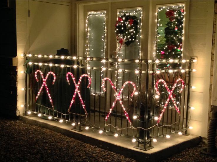 Apartment Patio Christmas Decorating Ideas
 17 Best images about Christmas Lights on Pinterest
