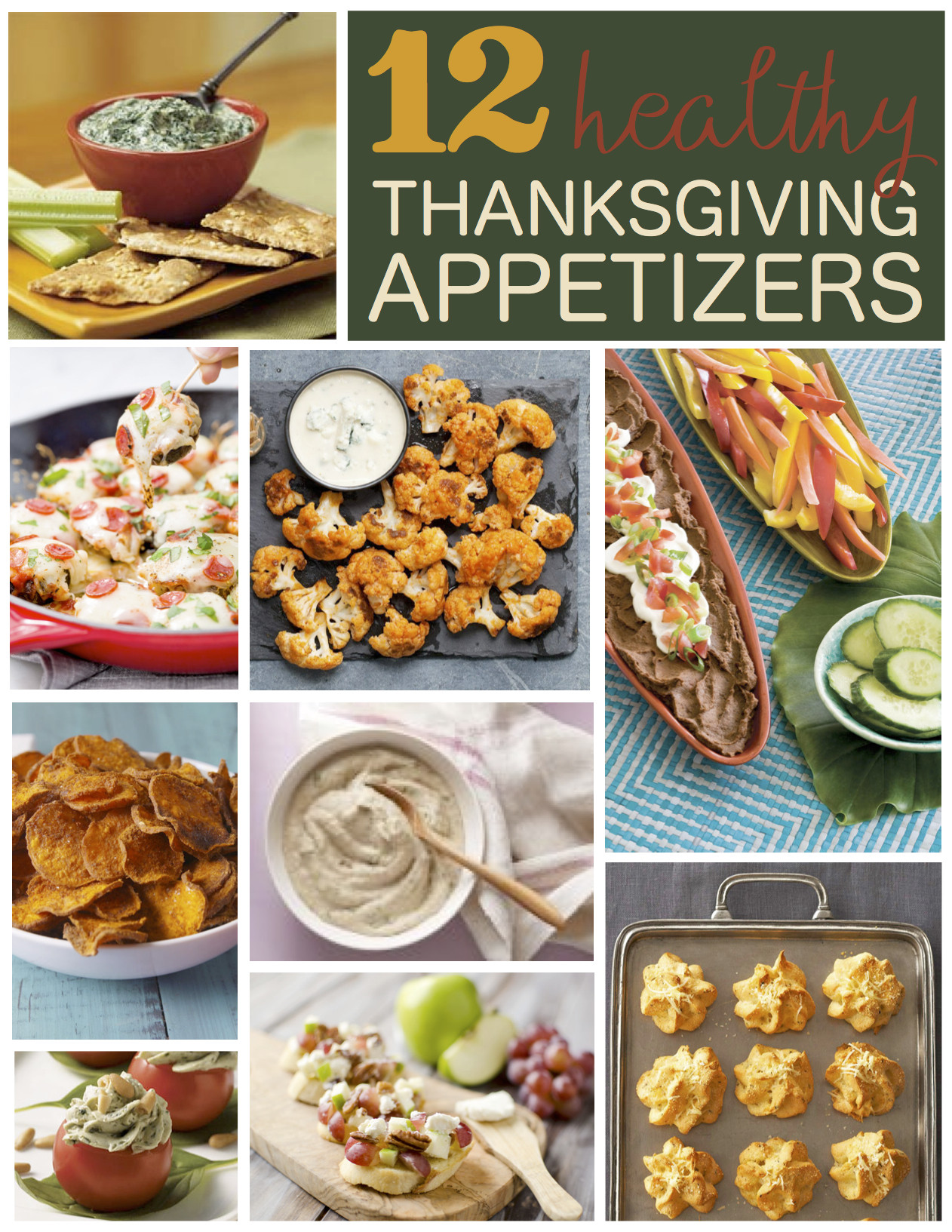 Appetizers For Thanksgiving Dinner Party
 12 Healthy Thanksgiving Appetizer Recipes Six Clever Sisters
