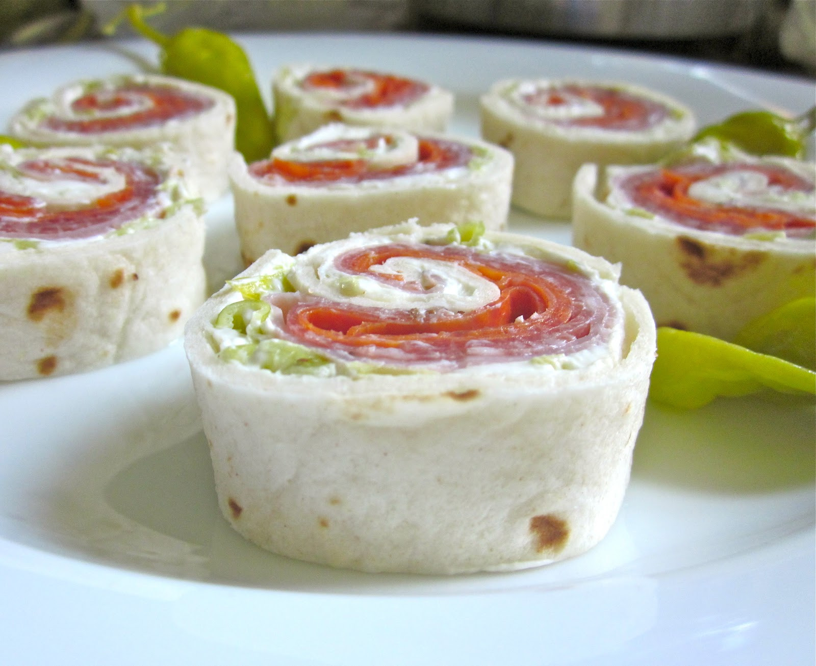 Appetizers With Cream Cheese
 Much Kneaded Italian Pinwheels