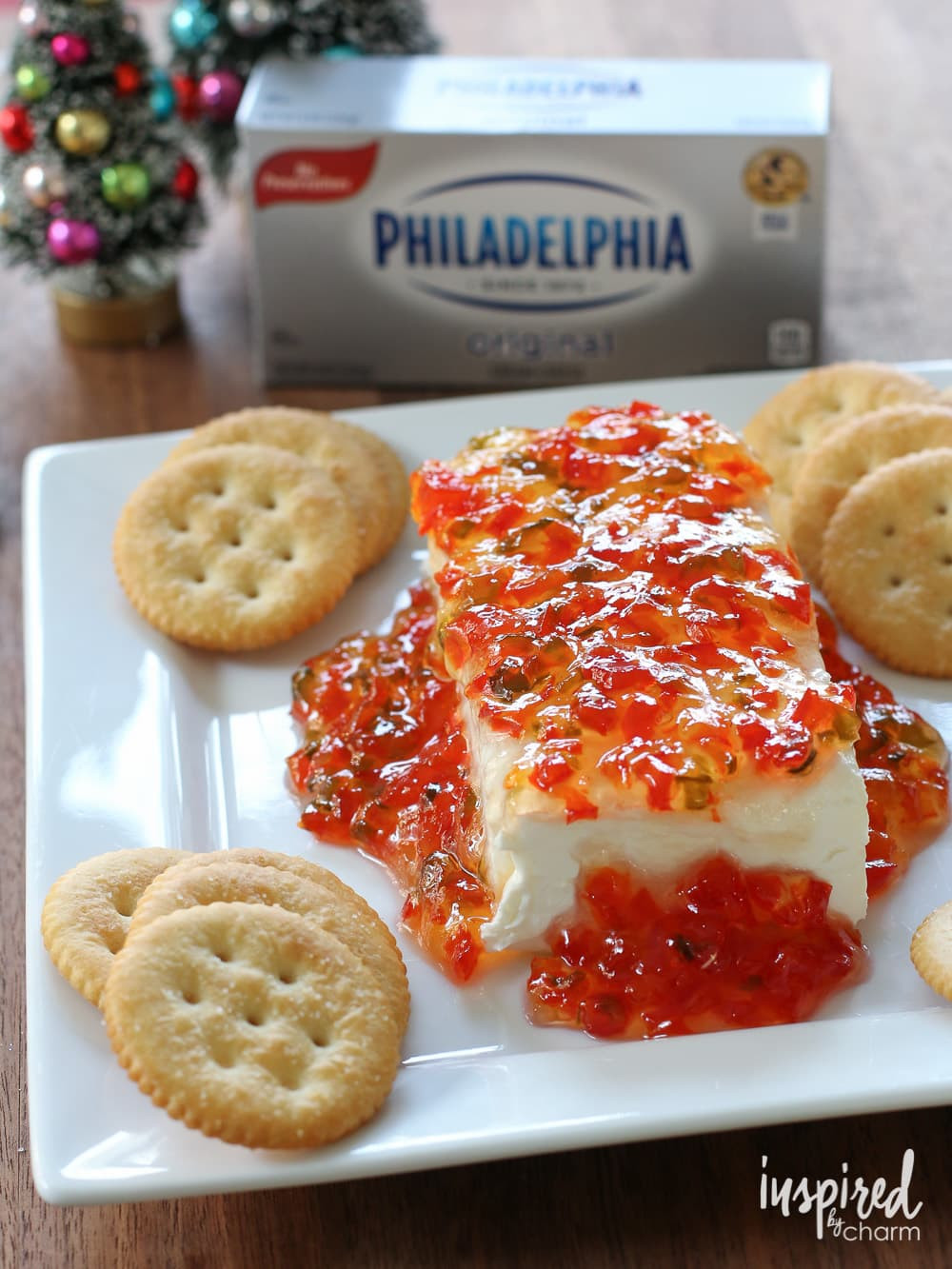 Appetizers With Cream Cheese
 Red Pepper Jelly Inspired by Charm