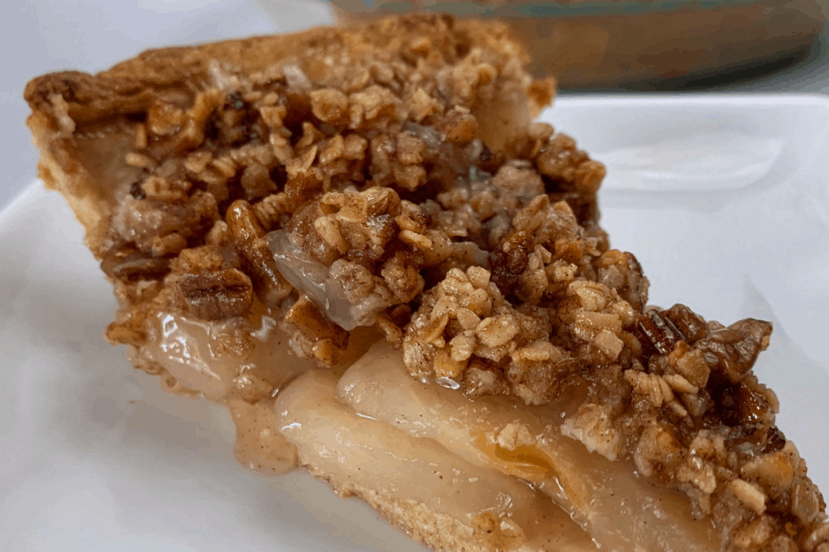 Apple Crisp Pie
 Healthier Apple Crisp Pie Kodiak Cakes Pie Crust with