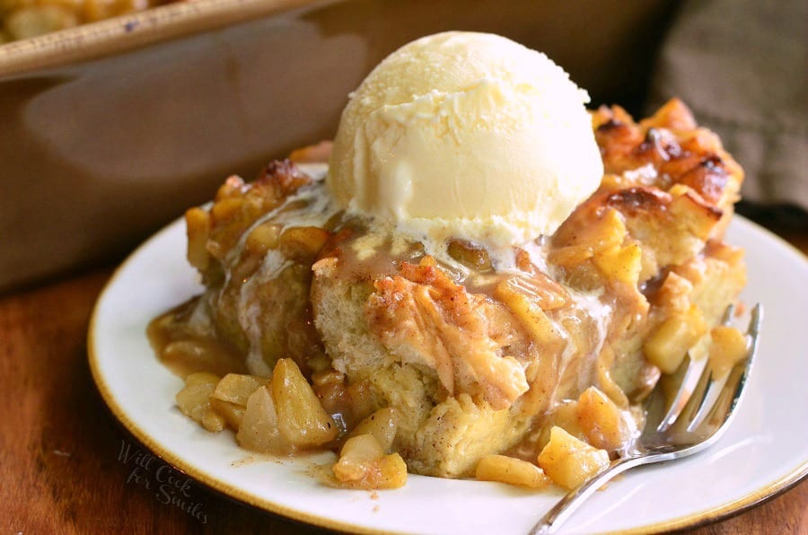 Apple Pie Bread Pudding
 Apple Pie Bread Pudding Will Cook For Smiles