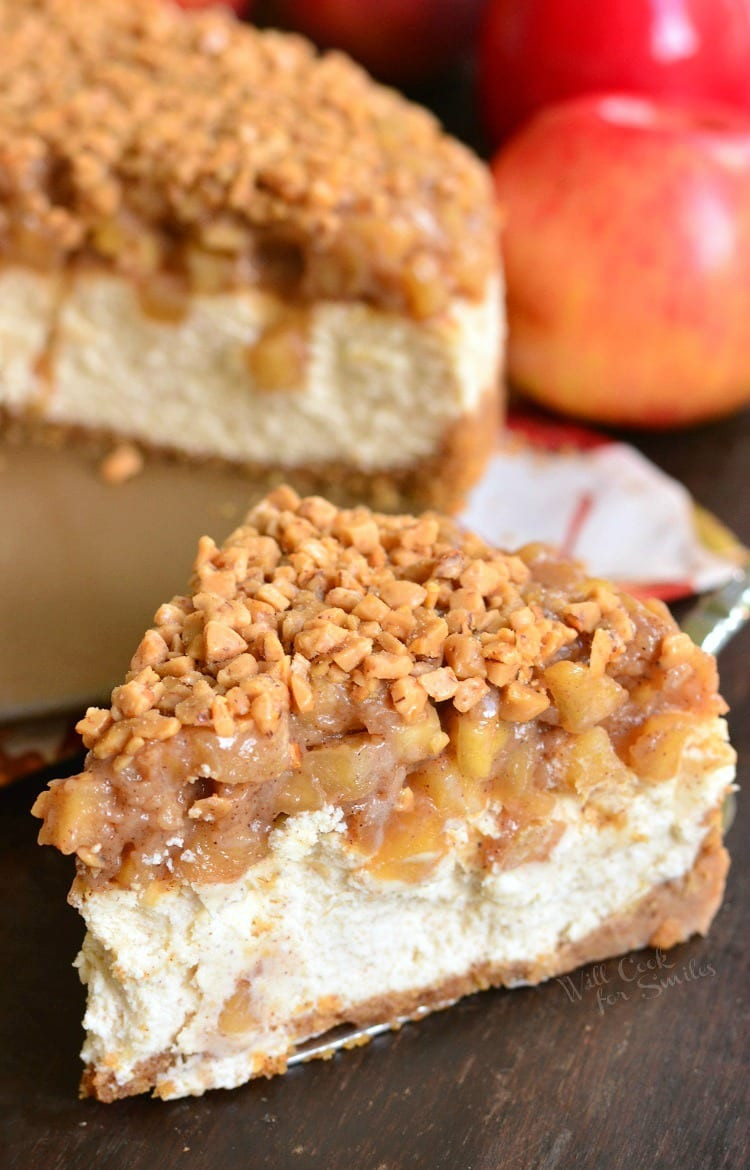 Apple Pie Cheesecake Recipe
 Apple Pie Cheesecake Will Cook For Smiles