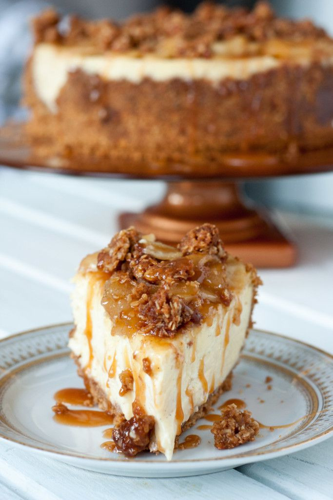 Apple Pie Cheesecake Recipe
 Caramel Apple Cheesecake with Crunchy Streusel Topping