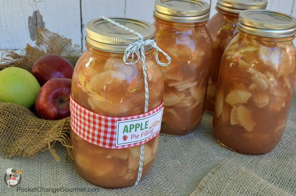 Apple Pie Filling Canning
 Canned Apple Pie Filling Printable Labels Recipe