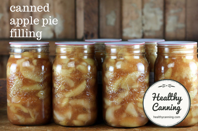 Apple Pie Filling Canning
 Canned Apple Pie Filling Healthy Canning