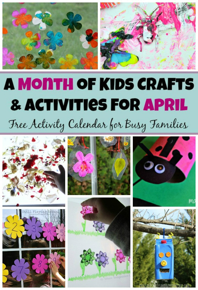 April Toddler Crafts
 Arts And Crafts For Preschoolers April