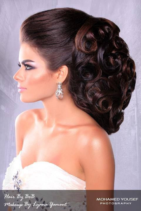 Arabic Wedding Hairstyles
 71 best images about arabic hairstyles on Pinterest