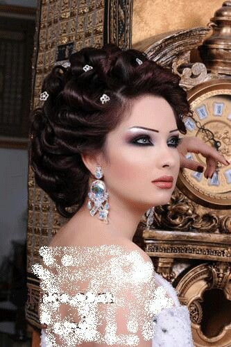 Arabic Wedding Hairstyles
 Stunning Arabic Bridal Hairstyles