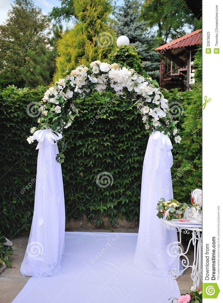 Arch Decorations For Weddings
 Wedding Arch Decoration Ideas