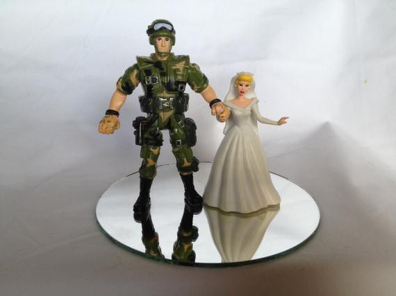 Army Wedding Cake Toppers
 cake topper Military Sol r Army Princess Fairytale Wedding