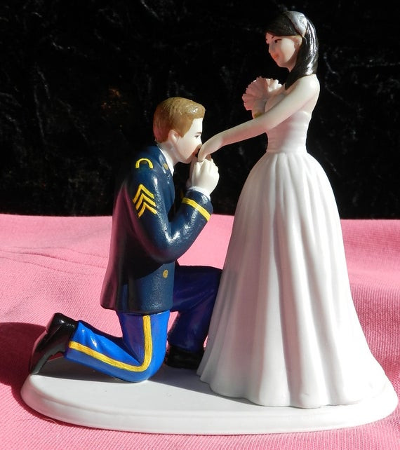 Army Wedding Cake Toppers
 US Army MILITARY sol r prince wedding cake by CarolinaCarla