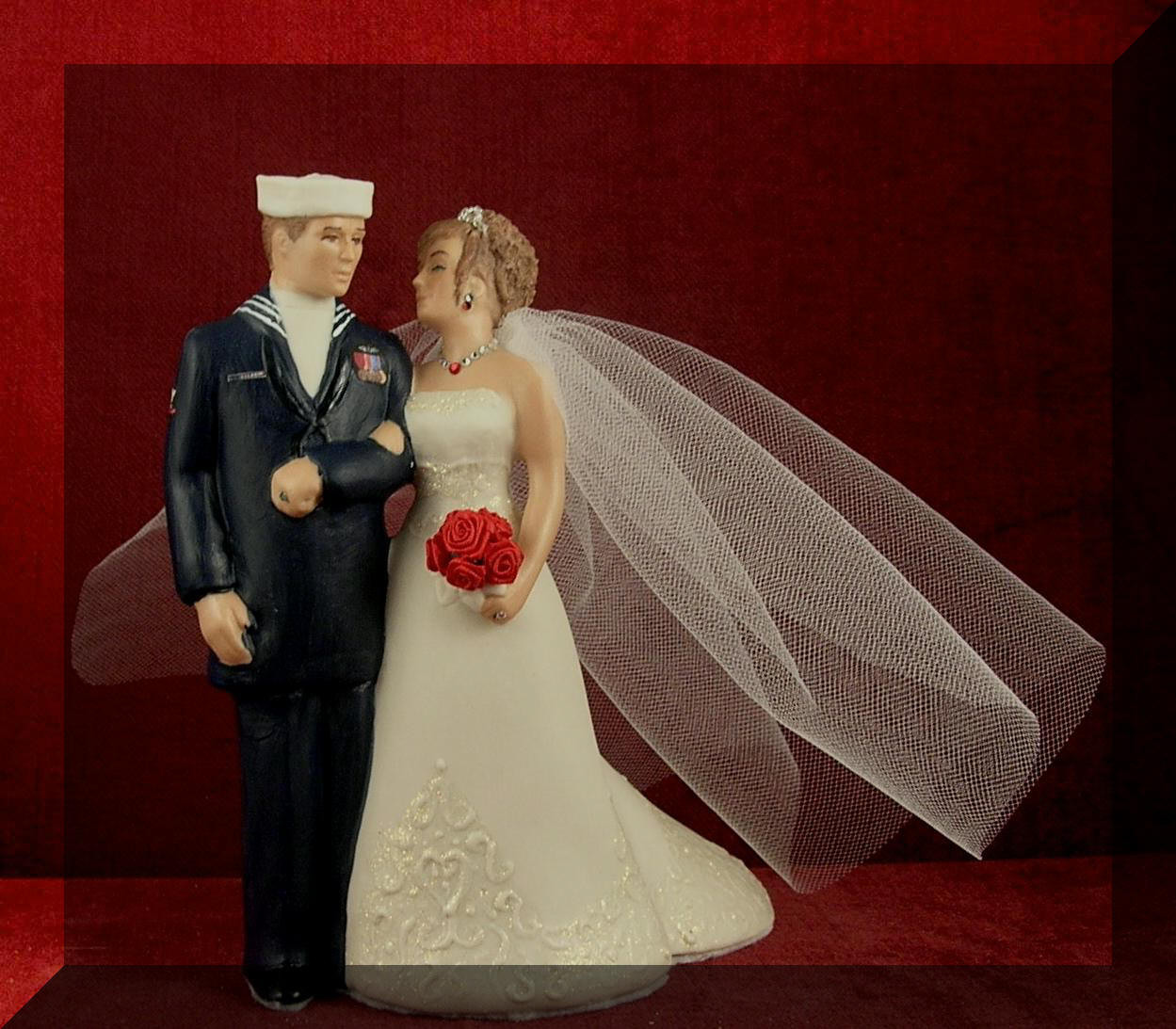 Army Wedding Cake Toppers
 Military Wedding Cake Toppers