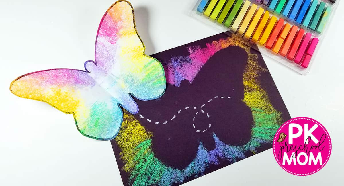 Art And Craft For Preschool
 Butterfly Art Project for Kids Preschool Mom