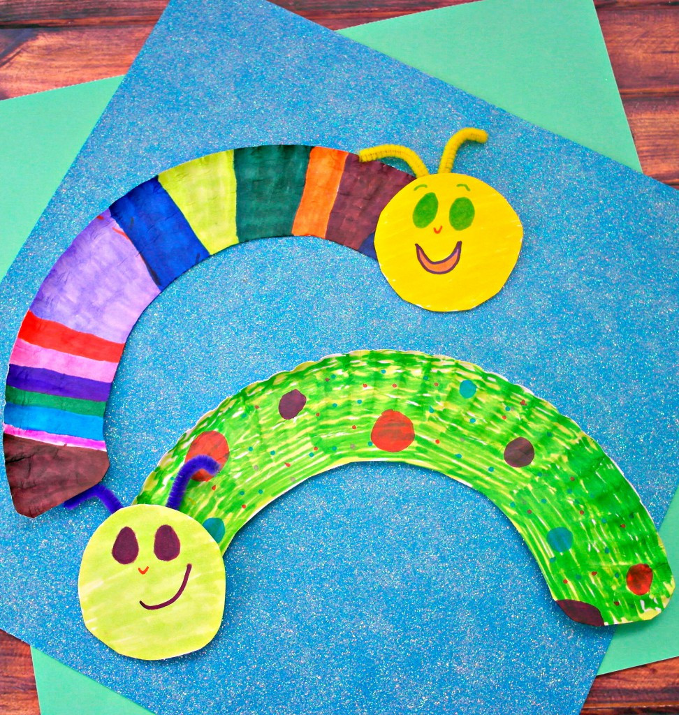 Art And Craft For Preschool
 Paper Plate Caterpillars In The Playroom