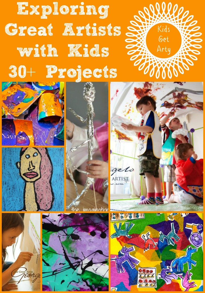 Art Projects For Little Kids
 30 Art Projects for Kids looking at the Great Artists