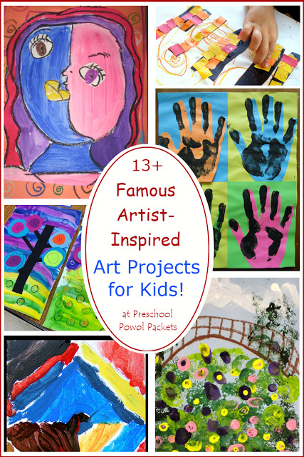 Art Projects For Little Kids
 Studying Famous Artists 123ICT 123ICT