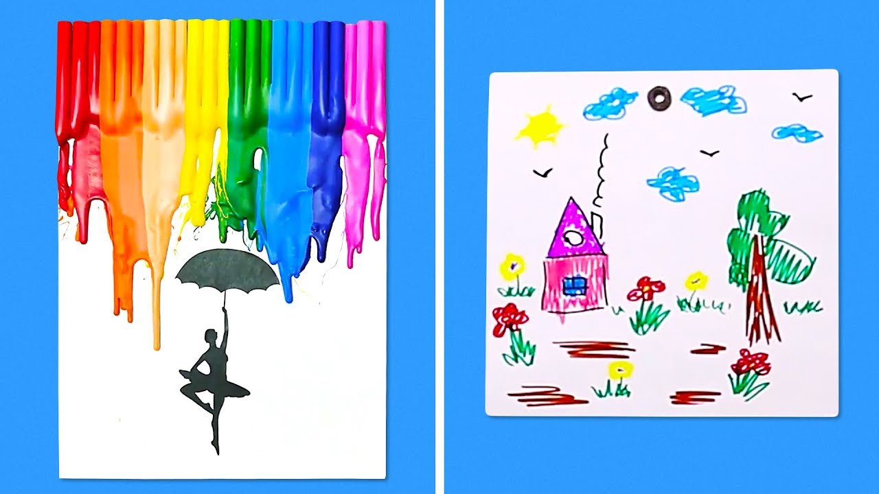 Art Projects For Little Kids
 11 UNIQUE IDEAS FOR KIDS ART PROJECTS