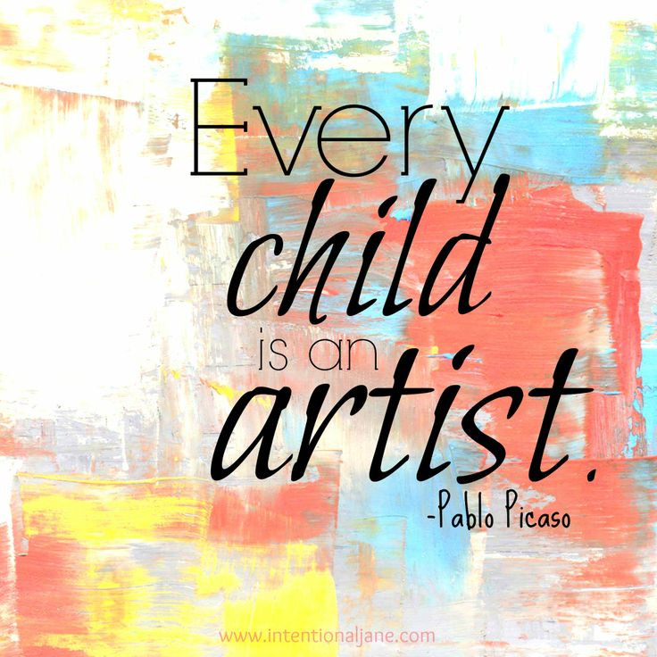 Art Quotes For Kids
 use this quote for kids art wall Quotes 2