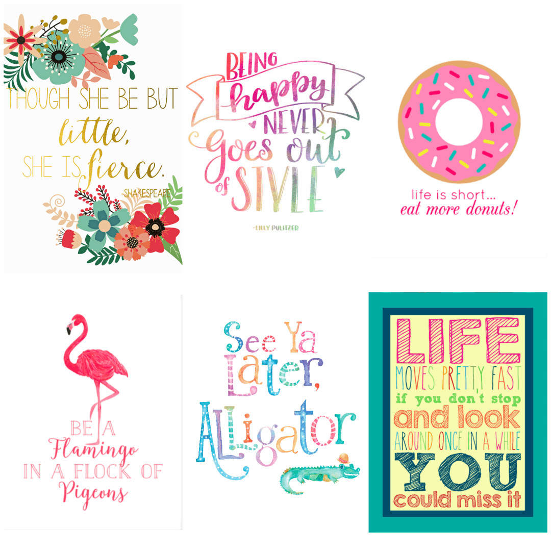 Art Quotes For Kids
 Nursery Decor Series 48 Free Printable Quotes for Kids
