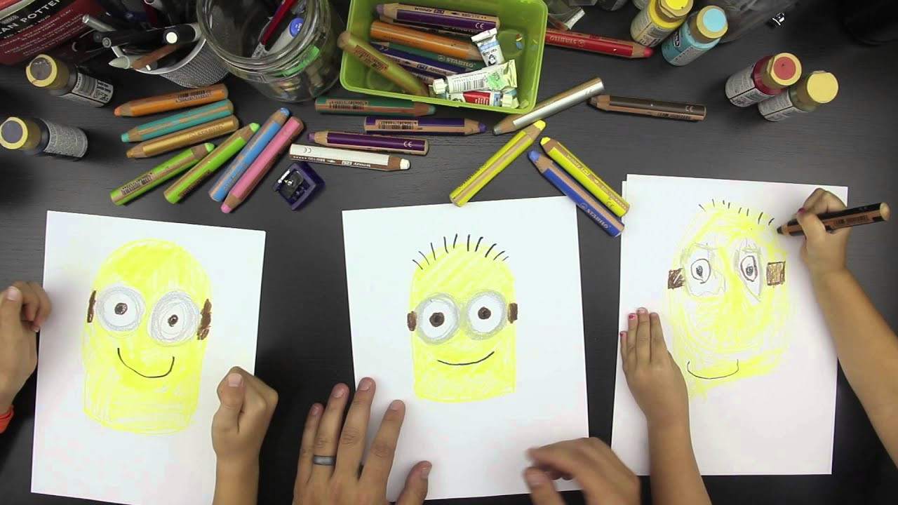 Art Things For Kids
 How To Draw A Minion for kids Despicable Me