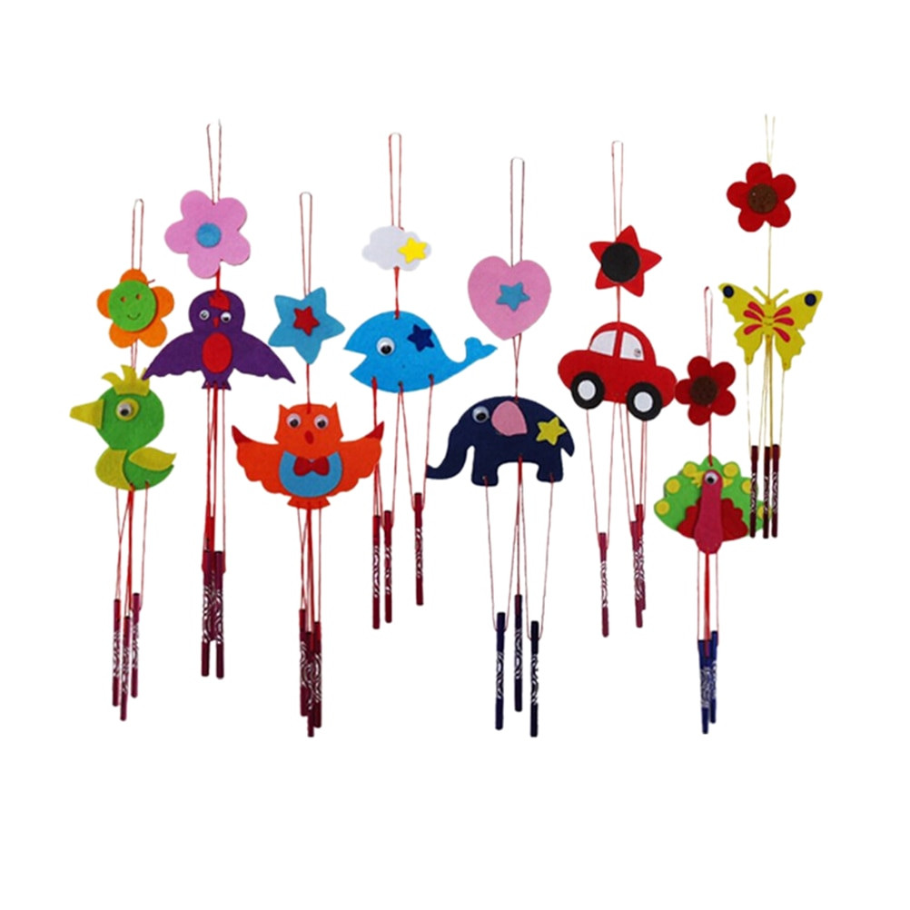 Arts And Crafts Toys For Kids
 1Pc DIY Campanula Wind Chime Kids Manual Arts and Crafts
