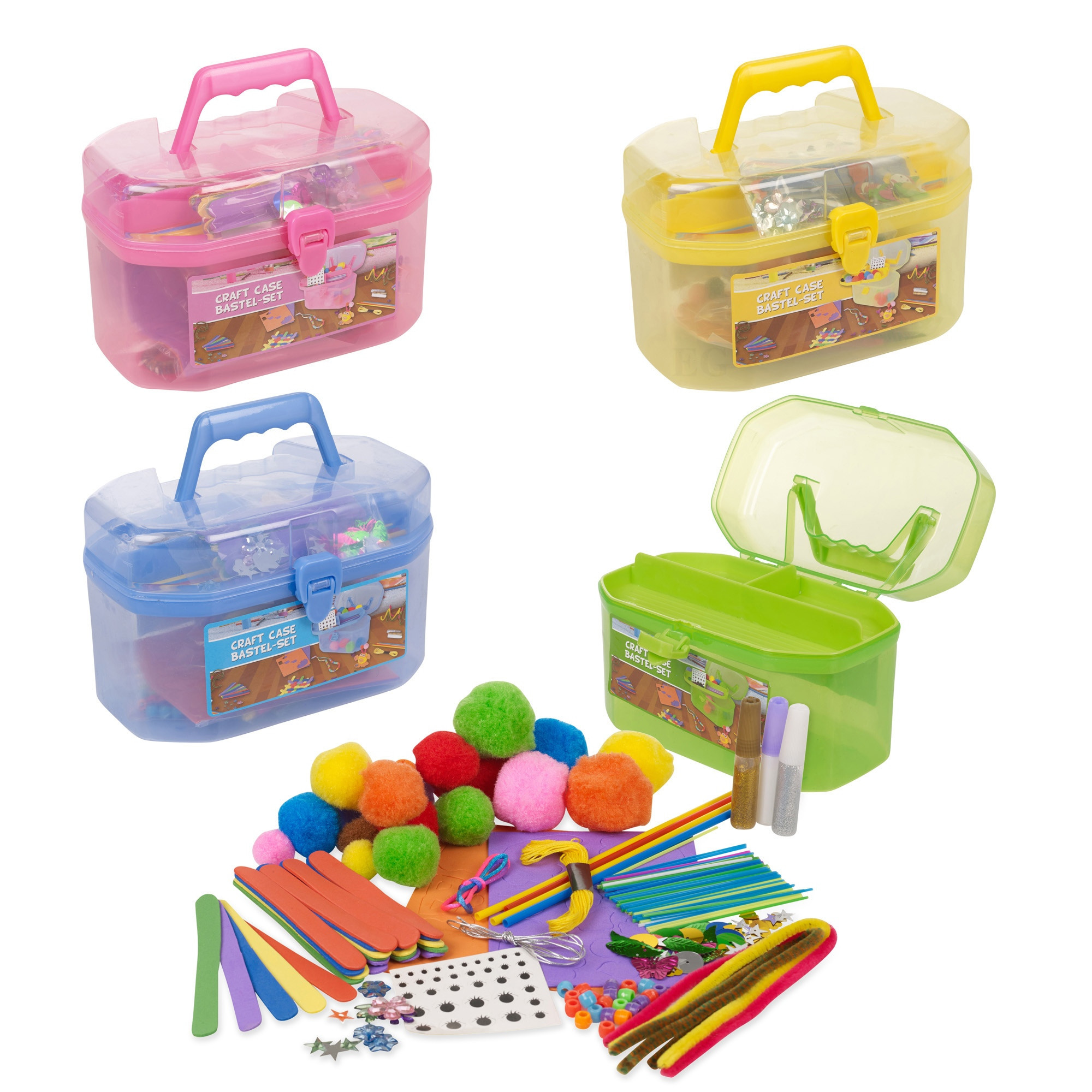 Arts And Crafts Toys For Kids
 127 Piece Children s Arts & Craft Set Case Carry Handle